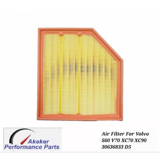 Air Filter For Volvo S60 V70 XC70 XC90 D5 30636833