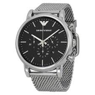 Emporio Armani Mens AR1808 Dress Silver Watch