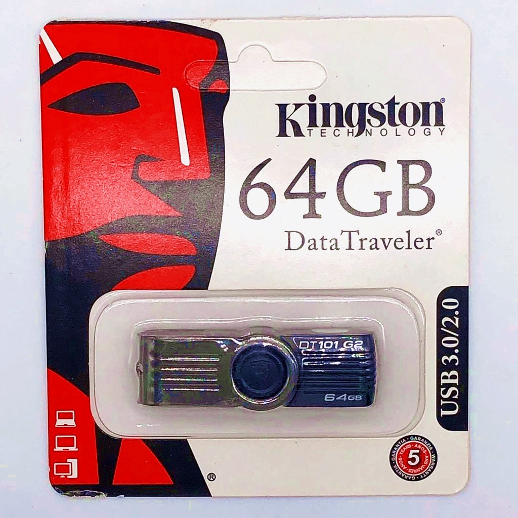 ภาพสินค้าแฟลชไดร์ฟ/Flash Drive 2GB 4GB 8GB 16GB 32GB 64GB 128GB แฟลชไดรฟ์ USB DT101 สะดวกพกพา Kingston จากร้าน mrthailand บน Shopee ภาพที่ 7