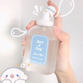 พร้อมส่ง!! น้ำหอม bear&amp;baby 50ml น้ำหอมกลิ่นนมสด พีช ลูกแพร์ ส้มโอ แป้งเด็ก-1145