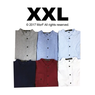 ภาพหน้าปกสินค้าXXL Mandarin Long Sleeve เสื้อคอจีน XXL, XXXL ที่เกี่ยวข้อง
