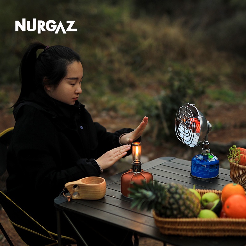 nurgaz-แบบพกพา-ตั้งแคมป์กลางแจ้ง-เตาทำความร้อน