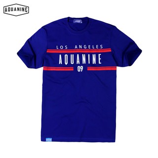 เสื้อยืด AQUANINE-LOS ANGELES - BLUE