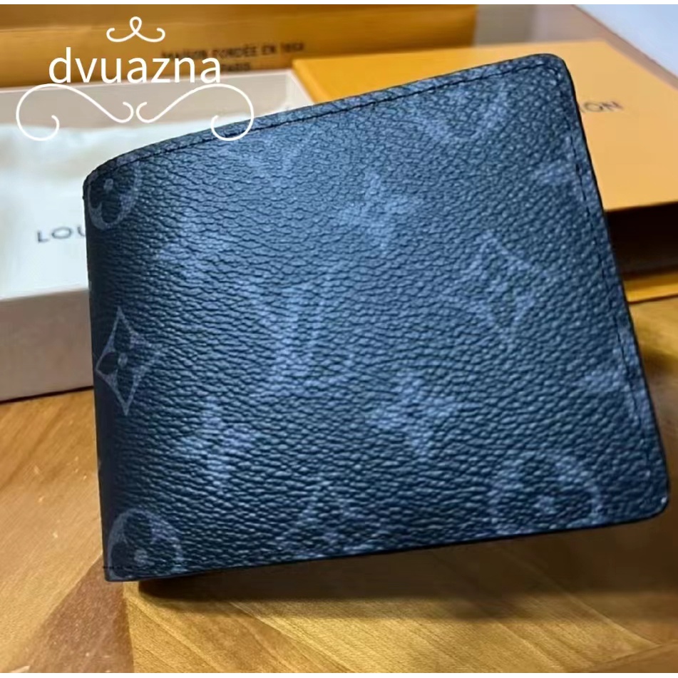 กระเป๋าสตางค์-louis-vuitton-lv-multiple-card-holder-wallet-mens-ของแท้