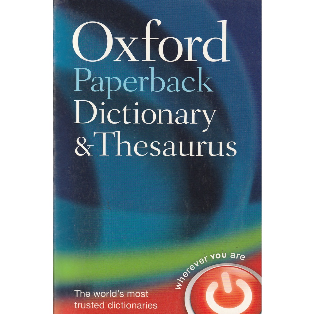 dktoday-ปกอ่อน-oxford-paperback-dict-amp-thesaurus-3ed-สภาพเก่า-ลดราคาพิเศษ