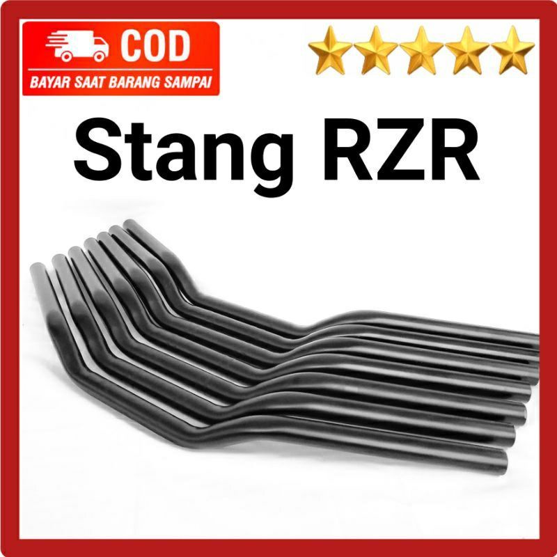 Stang Stir RZR & RXZ Universal Full Black PNP CB150R Vixion Satria Fu ...