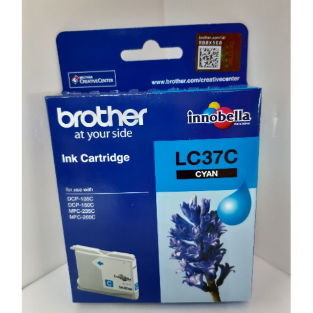 หมึก-brother-lc37-c-สีฟ้า-ใช้กับ-printer-รุ่น-dcp-135c-dcp-150c-mfc-235c-mfc260c