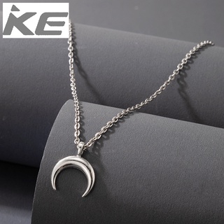 Fall Punk Necklace Hip Hop Metal Single Necklace Sweater Chain for girls for women low price
