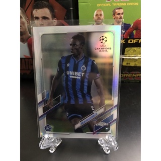 2020-21 Topps Chrome UEFA Champions League Soccer Cards Club Brugge