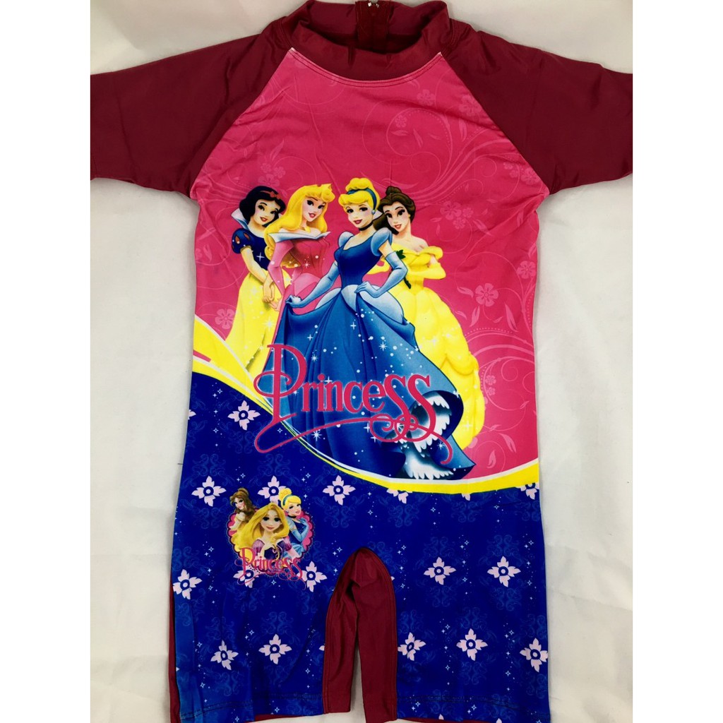 ชุดว่ายน้ําโรงเรียนประถมศึกษา - Princess Maroon (sz 7-9 ปี) | Shopee ...