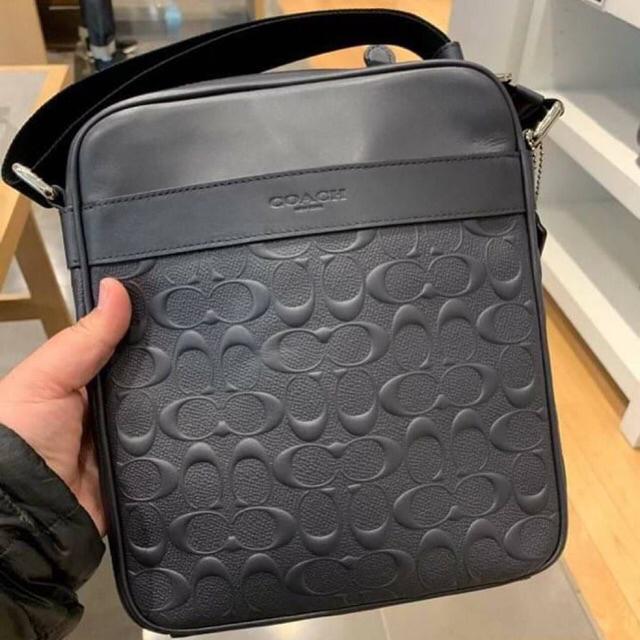 Coach CHARLES FLIGHT BAG IN SIGNATURE LEATHER | Shopee Thailand