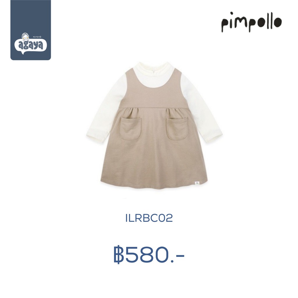 ilrbc02-pimpollo-ชุดเดรสเด็กผู้หญิงแขนยาว