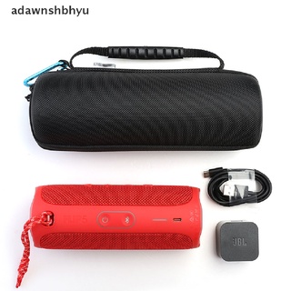 [adawnshbhyu] กระเป๋าเคสแข็ง แบบพกพา พร้อมเคสซิลิโคนนิ่ม สําหรับลําโพง JBL flip 5