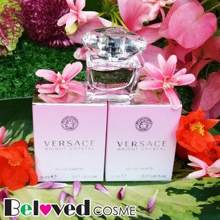 Versace Bright Crystal Eau de Toilette 5ml. (1กล่อง)
