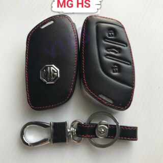 สินค้า ซองหนังหุ้มกุญแจรีโมทรถยนต์MG HS/ MG HS PHAV/ MG ZS D+/MG ZS  PLUS 2020/MG5ปี2021ตัวรีโมท/MG 4