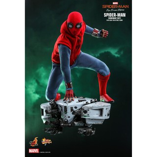 ฟิกเกอร์ ของสะสม Hot Toys MMS552 Spider-Man: Far From Home 1/6 Spider-Man (Homemade Suit Version)