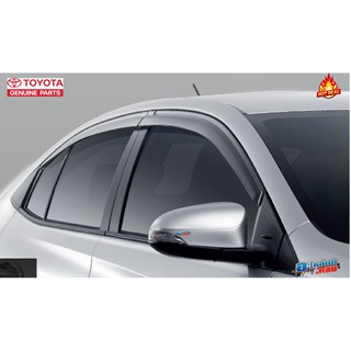 (ของแท้) แผงบังแดดข้าง Side Visor โตโยต้า เอทีฟ Toyota Ativ  ปี 2017-2020 เบิกศูนย์