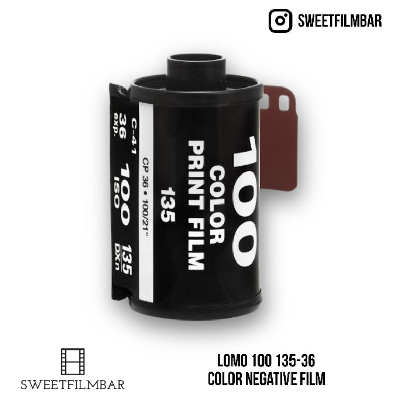 ภาพหน้าปกสินค้าLomo Lomography	Lomo 100	135 (36exp) Color Negative Film	35mm 	Sweet Film Bar	ฟิล์มสี จากร้าน sweetfilmbar บน Shopee