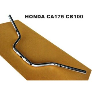 HONDA CA175 CB100 CB125S CD125 SS125 CD175 HANDLE BAR BRAND "NEW" “CHROME” // แฮนด์รถ เหล็กชุบ สินค้าคุณภาพดี