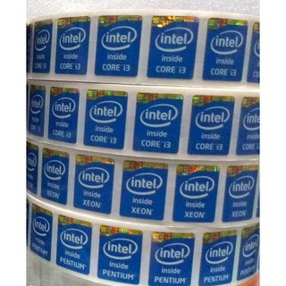 ภาพขนาดย่อของภาพหน้าปกสินค้าสติ๊กเกอร์ SET3 Intel Xeon Pentium Celeron Core 2 Duo Quad  Sticker ตกแต่ง PC Notebook  ของหายาก ราคาถูก จากร้าน vissavat บน Shopee ภาพที่ 6