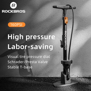 Rockbros วาล์วบารอมิเตอร์ แรงดันสูง 160Psi อุปกรณ์เสริม สําหรับรถจักรยาน