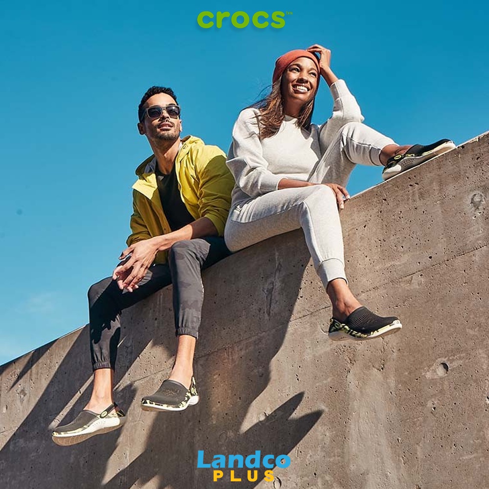 Crocs รองเท้าแตะ UX Literide 360 Marbled Clog 207634-02K / 207634-1DU ...