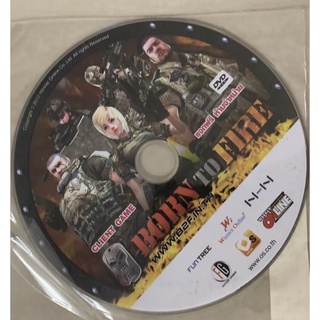 DVD แผ่นเกมส์ Born to fire
