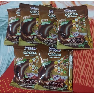 #Peem Cocoa Malt Original ภีมโกโก้ มอล์ลชุด6ซองเล็ก(6×20g) ทดลองทาน ส่งเร็วด่วนจี๋มีเก็บเงินปลายทาง