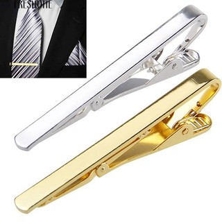 ภาพหน้าปกสินค้าFreshone Men เงิน / ทองแดงทองแดงเนคไทเนคไทเนคไท Tie Bar Clasp Clip อย่างเป็นทางการบางครั้ง Clamp Pin ที่เกี่ยวข้อง