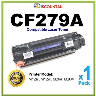 ภาพหน้าปกสินค้าDiscount4u ..Toner HP CF279A 79A  Printer HP LaserJet Pro M12a /M12w /MFP M26a /MFP M26nw ที่เกี่ยวข้อง