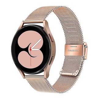 ภาพขนาดย่อของภาพหน้าปกสินค้าเคส สายนาฬิกาข้อมือ สเตนเลส ตาข่าย สําหรับ Samsung Galaxy Watch 4 44 มม. 40 มม. 4 Classic 42 มม. 46 มม. จากร้าน hiyifut.th บน Shopee ภาพที่ 1