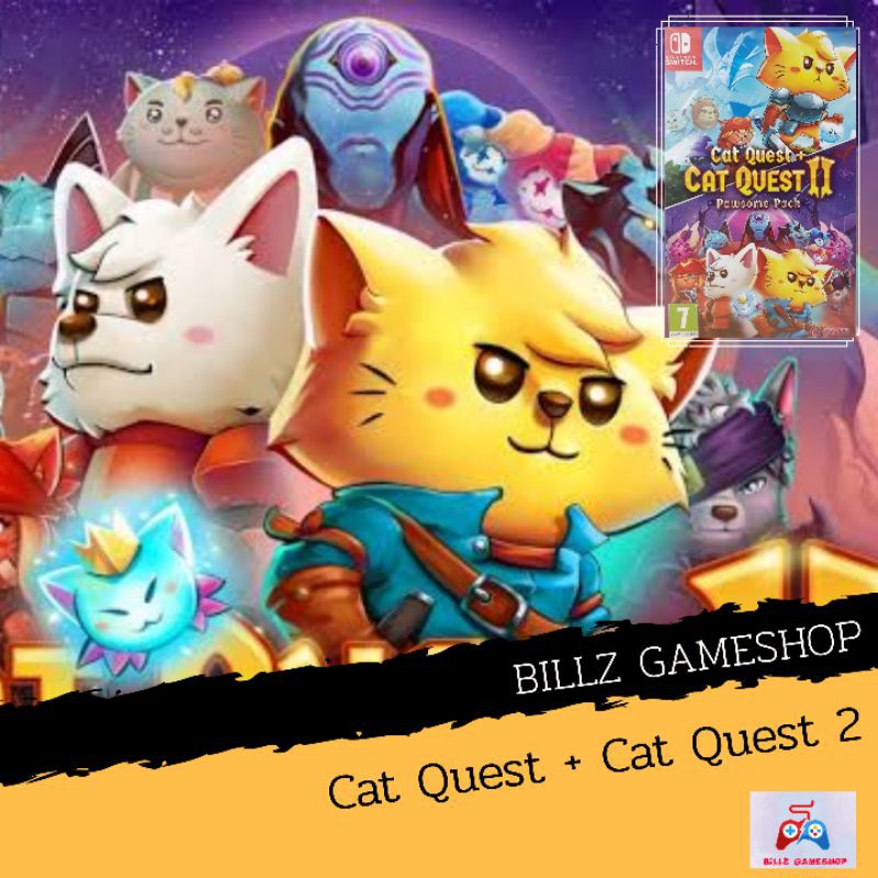 (มือ1) Nintendo Switch Cat Quest + Cat Quest II (EU)(ภาษาไทย) Shopee Thailand