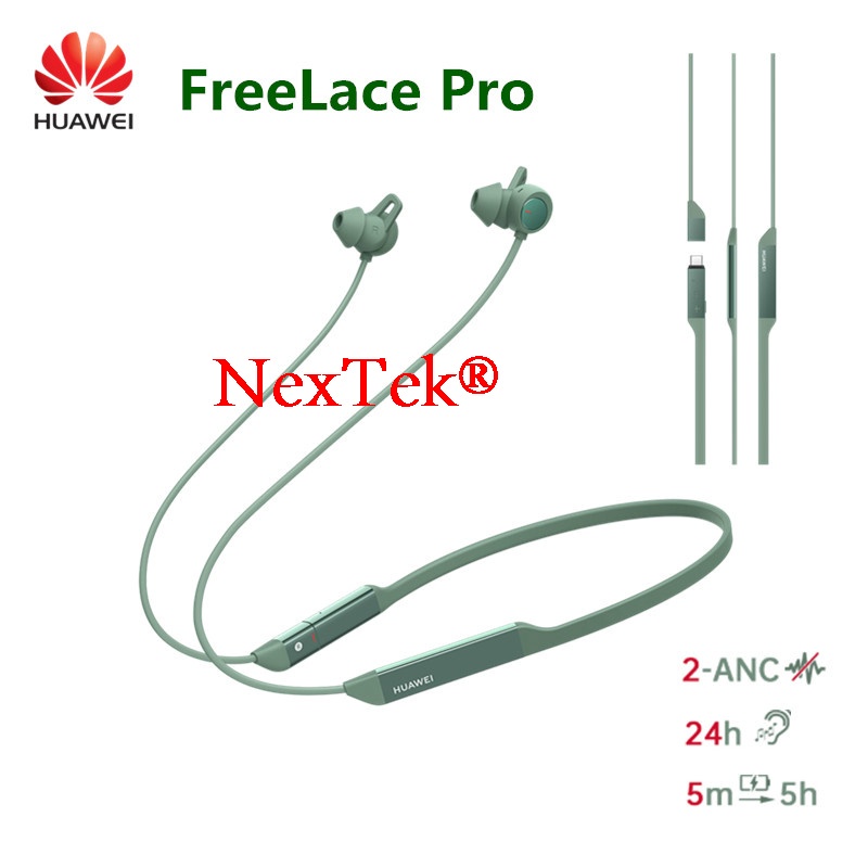 แท้100% Huawei FreeLace Pro Dual ANC Neckband Bluetooth Earphone Active ...