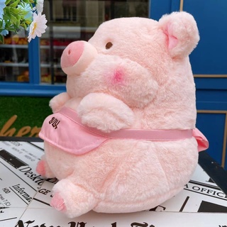 สินค้า Lulu Pig Try Bedmaker ตุ๊กตาหมู ผ้ากํามะหยี่ขนนิ่ม ของขวัญวันเกิด สําหรับแฟนสาว 0807