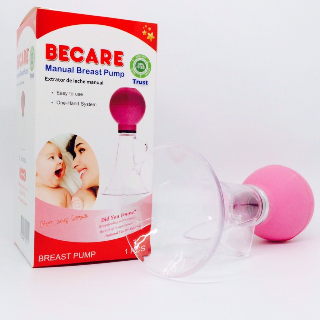 becare-breast-pump-bpa-free-ปั้มนมมือบีบ