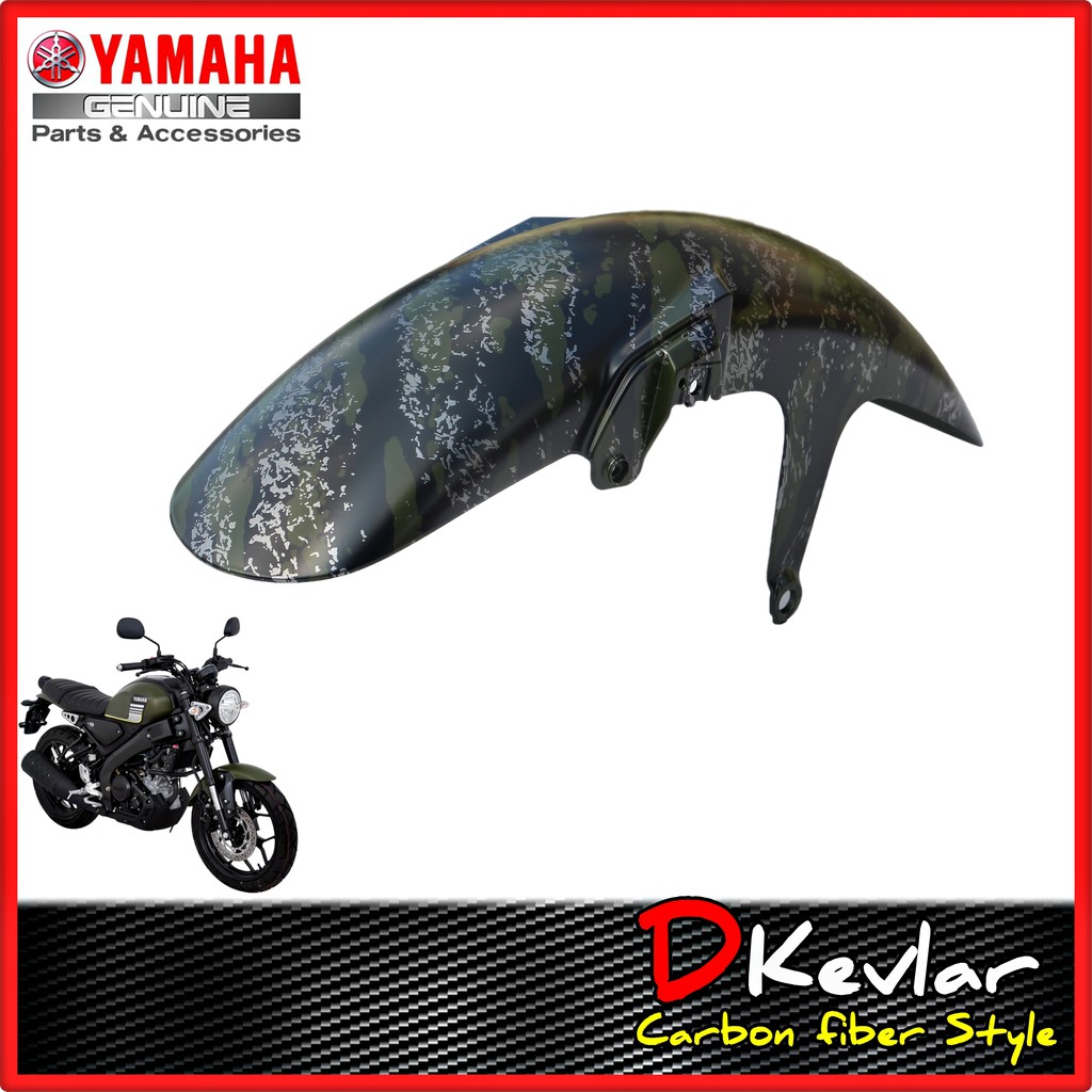 บังโคลนหน้า-xsr155-ลายพลาง-ด้าน-ลายพลางทหาร-yamaha-xsr-155-อะไหล่แท้ศูนย์-yamaha-เคลือบลายพลางเขียว-ดำ-เคลือบด้าน