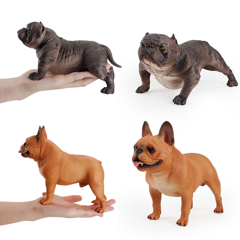 ขายส่งเฉพาะจุด-จำลองขนาดใหญ่ของแข็งคงที่สัตว์ของเล่นรุ่น-bully-bulldog-creative-pet-dog-model-decorations-multi-color-fast-shipping-เด็กวิทยาศาสตร์การศึกษาของเล่นความรู้ความเข้าใจของเล่นของขวัญสร้างสร