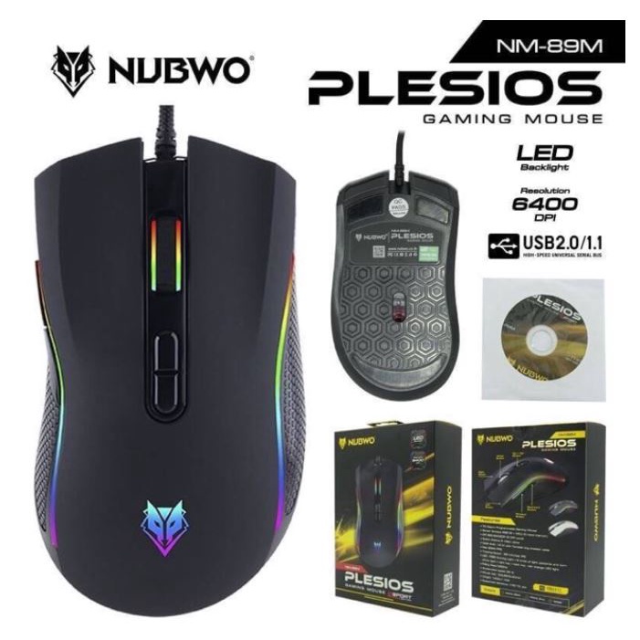 nubwo-nm-89m-nm-89w-เมาส์เกมมิ่ง