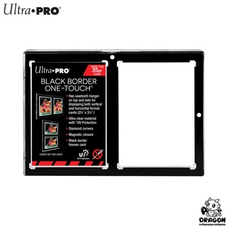 Ultra Pro 2-Card Black Border UV ONE-TOUCH Magnetic Holder