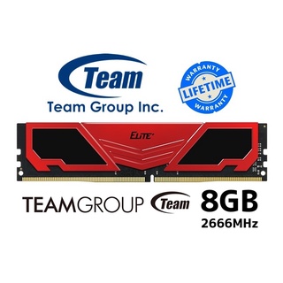 ภาพขนาดย่อของภาพหน้าปกสินค้า8GB (8GBx1) DDR4/2666 RAM PC (แรมพีซี) TEAM ELITE PLUS (TPRD48G2666HC19016) Warranty LT จากร้าน hardware_corner บน Shopee