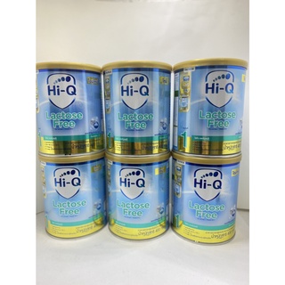 Dumex Hi-Q Lactose Free โฉมใหม่!!!!!ไฮคิว แลคโตสฟรี (400 กรัม* 6 กระป๋อง)