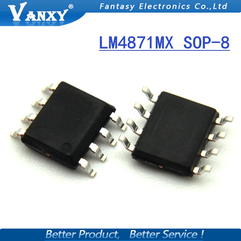 10PCS LM4871MX SOP8 LM4871 SOP 4871 SOP-8 3W Audio Power