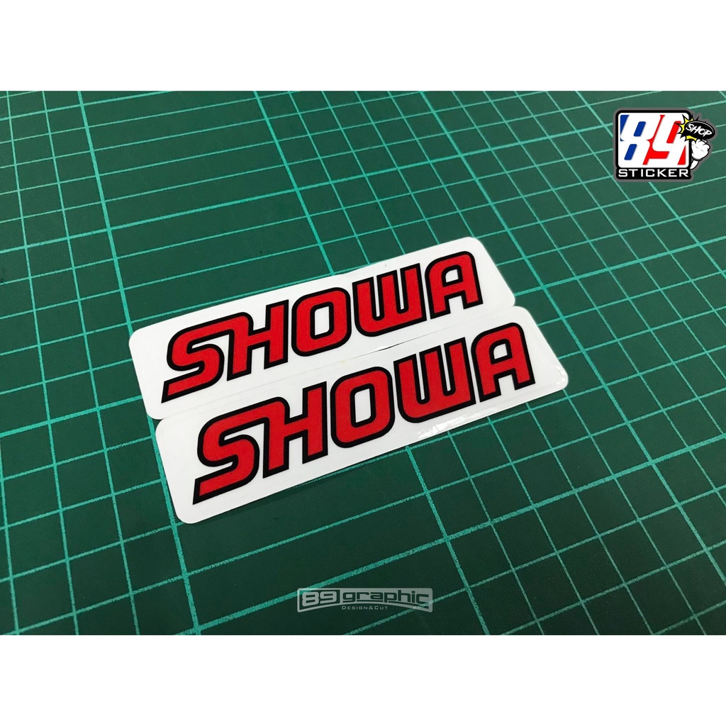 สติกเกอร์-showa-แปะโช๊ค-สำหรับแปะโช๊คหลังมอไซค์-มีให้เลือก3รุ่น