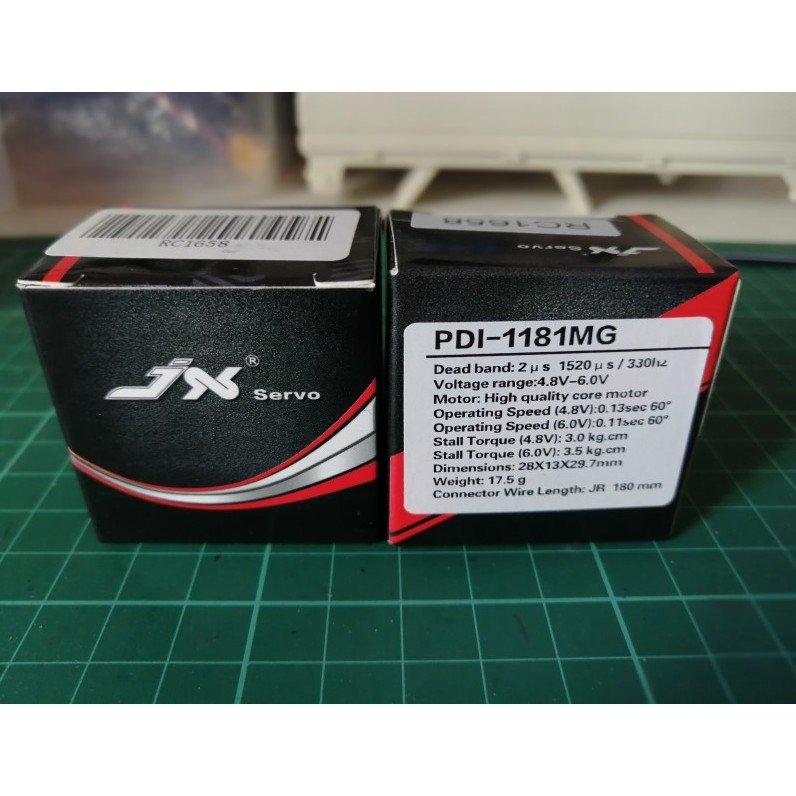 JX Servo PDI1181MG 18g 3.5KG Metal Gear Digital Core Servo for WPL RC