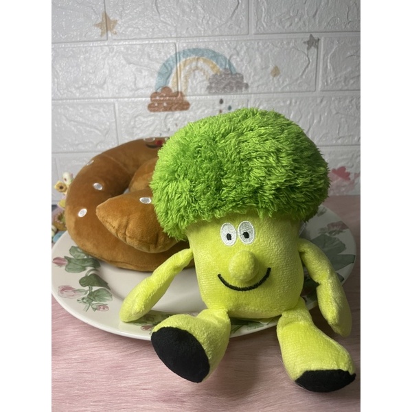 ตุ๊กตาน้องบรอกโคลี-บร็อคโคลี-นุ่มนิ่มน่ารัก-broccoli-งานเกาหลีป้าย-butter