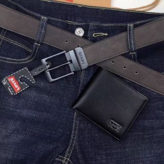 Levi’s Belt and Wallet Gift Set