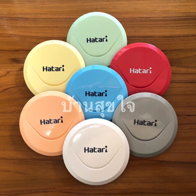 Hatari ป้ายโลโก้ Logo 16E PMS 365U ตะแกรงหน้า หน้าปัด พัดลม ฮาตาริ หลาย ...