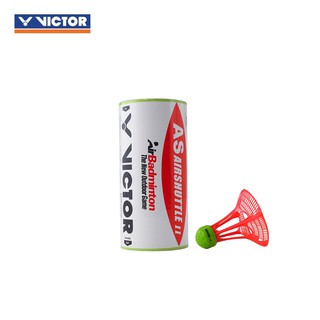 สินค้า VICTOR ลูกแบดมินตันกลางแจ้ง AS AIRSHUTTLE II (3ลูก)(BWF)