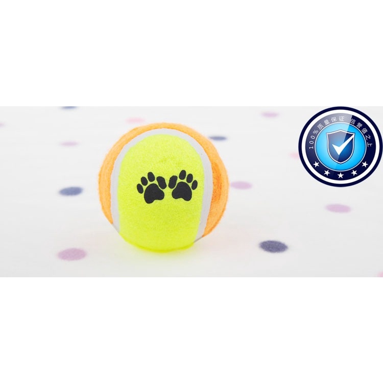 ลูกเทนนิสสุ่มสีอันละ-ของเล่นหมา-ของเล่นสุนัข-ของเล่นแมว