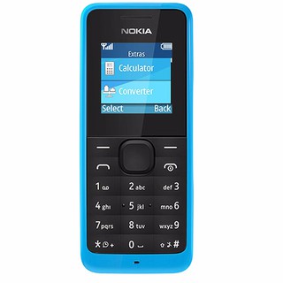 โทรศัพท์มือถือโนเกีย ปุ่มกด NOKIA  105 (สีฟ้า) 3G/4G  รุ่นใหม่ 2020